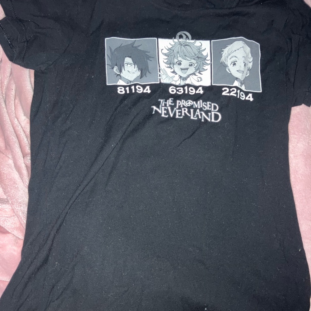 The Promised Neverland Black T-Shirt